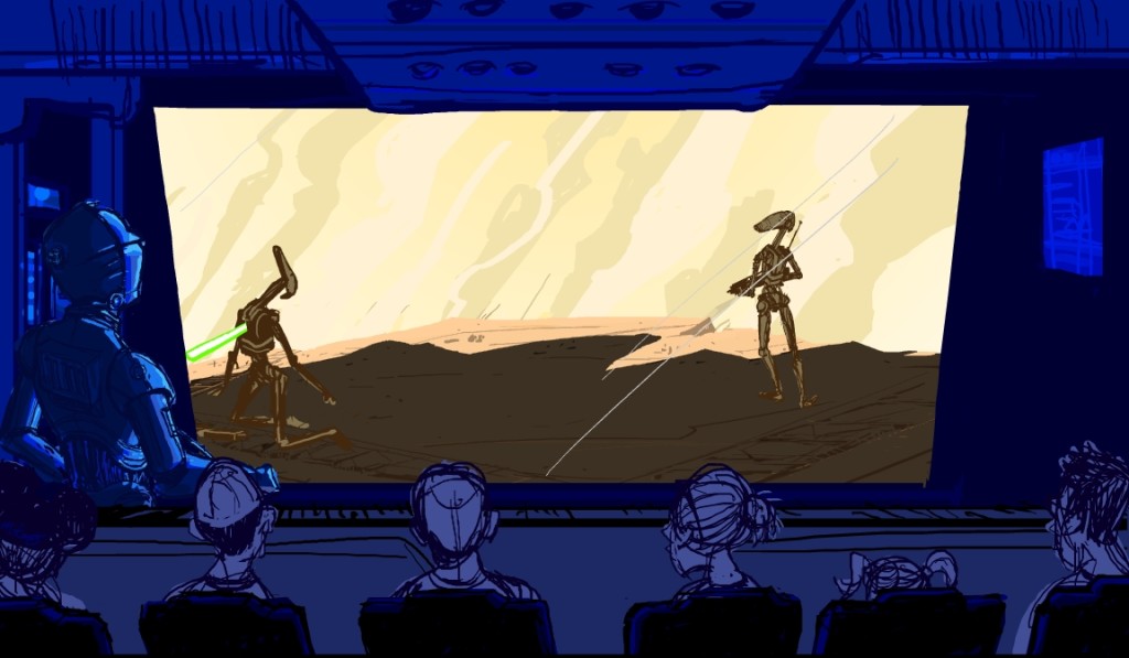 Star Tours The Adventure Continues Geonosis Battle Droid Struck Down