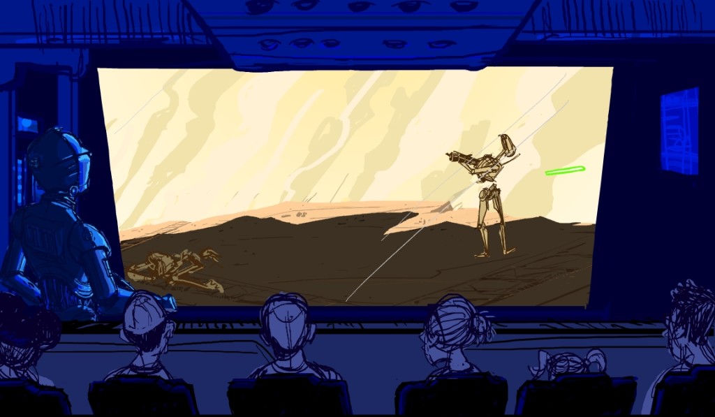 Star Tours The Adventure Continues Geonosis Second Battle Droid destroyed
